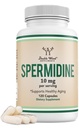 Spermidin-Ergänzung (10 mg 99% Spermidin 3HCL - Third Party Tested) 120 Kapseln - Über 100x Mehr Potent als Weizengermextrakt für Zellmembran, Telomere Gesundheit und Aging von Double Wood