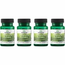 Swanson Magnolia Bark-Herbal Supplement Traditionell verwendet, um Nervous System & Digestive Health Support-May fördern Respiratory Health & Stress Support (30 Veggie Kapseln, 200mg Jeder) 4 Pack