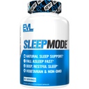 Evlution Nutrition Kräuter Complex Schlaf Ergänzungen für Erwachsene Sanfte Schlaf Unterstützung Erwachsene Melatonin Pillen mit Valerian L-Tryptophan Zitronenbalsam und mehr - Restful Calm Capsules - 30 Servietten
