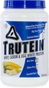 Body Nutrition Trutein High Protein Powder: 45% Whey, 45% Casein, 10% Eiweiß, Glutenfrei, Low Sodium, Gras Fed Whey Protein Powder, Gym Supplement & Breakfast Shake, Banana Cream, 2lb