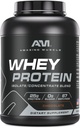 Erstaunliches Muskel 100 % Whey Protein Pulver * Fortgeschrittene Formel mit Whey Protein Isolate als primäres Ingredient zusammen mit Ultragefiltertem Whey Protein Konzentrat (Chocolate, 5 lb)