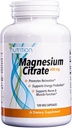 Nahrungsergänzungsmittel Kapseln, Magnesium Citrat, Ernährungsgesundheit, 120 Zähler, 400 mg