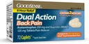 GoodSense Dual Action Acetaminophen und Ibuprofen (NSAID) Tabletten, 250 mg/125 mg, Rückenschmerzen, 72 Zähler