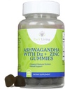 Ashwagandha 1500mg VitaminD2 200mcg Zink 4mg Gummi pS für Stress-Relief & Immunsystem-UnterstützungVVegan Non-GMO Gluten Gelatin Free|60 Zähler