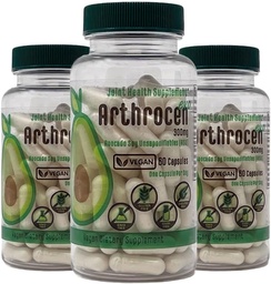 EVO Vegan Joint Health Supplement, 300Mg Avocado Soy Unsagbar, 60 Tage Versorgung, Eine Kapsel pro Tag (6 Monate)