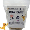 Dog Chits Cow Ears Hunde- und Welpenbäume - All Natural Grain and Chemical Free Training Chews - High Protein and Low Fat - Unterstützt Zahngesundheit - Made in the USA - 10 Count
