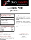 Dual Health Body & Mind 1 (1 lb) Beutel jeder Ascorbinsäure (Vitamin C) & MSM (Methylsulfonylmethan) Pulverkombo