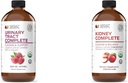 Komplette Naturprodukte Urinary Tract Komplett 16oz & Kidney Komplett 16oz Bundle