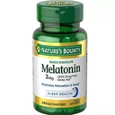 Nature's Bounty Melatonin 3 mg Tabletten 120 Tabletten (Paket von 2)