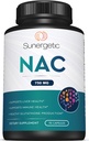 Premium NAC Supplement N-Acetyl Cystein – 750mg pro Kapsel – Unterstützt Leber, Detox Immune, Cellular & Respiratory Health – 90 N Acetyl Cystein Kapseln