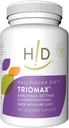 Hallelujah Diet TrioMax – Broad-Spectrum Vitamin & Antioxidant Blend Supplement, Nahrungsbasiert, Glutenfrei, Vegan, 30-Tage-Versorgung, 240 Kapseln