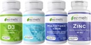 EZ Melts Essential Men's Health Bundle, Sugar-Free, 1-3-Monatsversorgung