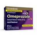 GoodSense Omeprazol Delayed Release Tablets 20 mg, Säure Reducer, Treats Häufige Sodbrennen, 28 Count