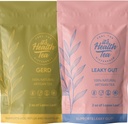 Verdauungshilfe Funktions Kräutertee Bundle: Säure Reflux + Leckage Gut Tee Bundle für Verdauungsunterstützung & Balance