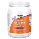 Jetzt Nahrungsergänzungsmittel, Multi Collagen Protein Typen I, II & III Pulver, Knochen, Gelenk und Hautgesundheit, 16 oz (454 g)
