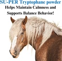 SU-PER Tryptophane Pferdeberechnungsergänzung - Pflegen Sie Beruhigung und unterstützt Balanced Behavior - 2,5 Pfund, (2 Pack)
