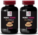 Nature’s Momentum - MUIRA PUAMA BARK EXTRACT - Erregung Routine, aktive Boost-Formel, Botanische Kraftstoffquelle, Tägliche Kraftunterstützung, Mindful Energy Lift, Abenteuer Readiness 2 Flaschen 120 Caps