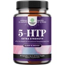 5 HTP-Ergänzung 5-Hydroxytryptophan - 5HTP 100mg pro Servieren Gentle Herbal Sleep and Mood Enhancer - 5-HTP 100 mg pro Servieren Mood-Ergänzung und Schlafunterstützung Kapseln aus Griffonia Simplicifolia