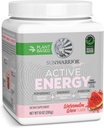 Sunwarrior Plant-Based Preworkout Powder Hydration Blend | Coconut Water Mushroom Blend Soy Free Sugar Free Gluten Free Dairy Free Synthetic Free | Watermelon Wave 30 Serviers | Sport Active Energy