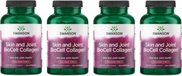 Swanson Chicken Sternum Cartilage - Collagen Typ II 500mg 200 Kapseln (4 Packung)