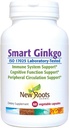 NEU ROOTS HERBAL Smart Ginkgo Supplement, 60 pflanzliche Kapseln, Immunsystem und kognitive Unterstützung
