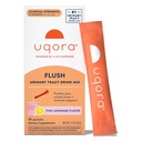 Uqora Flush - Urinary Tract* mit D-Mannose, Vitamin C, Vitamin B6, Kalium, Magnesium & Calcium - Glutenfrei & Vegan - Pink Lemonade Flavor - 10 Packungen (1 Packung)
