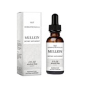generisch Mullein Leaf. Tinkture Drops. 2fl oz. Alkoholfrei. Flüssiger Extrakt. Vegan. Non - GMO & GMO Free. Kräuterergänzung. Biologisch. Lung Cleanse. Immun, Atemunterstützung. Detox