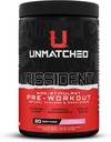 Unmatched Dissident Non Stim Pre Workout Pulver für Männer & Frauen | Citrulline, Beta Alanine, Peak ATP | Natürliche Aromen & Süßungsmittel | 20 Servierungen (Pink Lemonade)