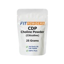 Citicoline-Pulver, CDP Choline-Pulver mit Scoop, Non-GMO, Kognitive Ergänzung für Gedächtnis und Lernen (25 Gramm)