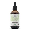 Artichoke USDA Organic Alcohol-Free Extract | Nahrungsergänzung, Hochfeste Tincture | Natürliche zertifizierte organische Artichoke (Cynara scolymus) Getrocknete Blatt 4 Unze