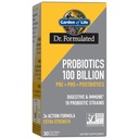 Garten des Lebens Dr. Formulierte Probiotika 100 Billion CFU Pre + Pro + Postbiotika - Extra Strength Digestive & Immune Unterstützung für Männer und Frauen, Kartoffel, Akazie, postbiotische Metaboliten, 30 Kapseln