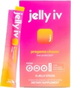 Fast Morning Relief Supplement Stick von Jelly IV - Natürliche Elektrolyte & Liver Unterstützung Erholung - Übelkeit Reducing DHM - B Vitamine - Pflanzenbasierte geflammte Jelly Sticks - 15 Pack