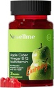 MONTUE Apfel Apfel Apfel Apfelessig Gummie B12 Multivitamin,ACV Ergänzung Gummy Vitamine,Nicht GMO, Vegetarische Ergänzung für Frauen und Männer,Unterstützung Normale Energie Ebenen & Gut Gesundheit Gummie (30 Gummi)