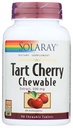 SOLARAY Garantierter Potency Tart Kirschfrucht Extrakt, Kaubar, Kirsche (Btl-Plastic) 500mg | 90ct