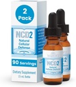 Waiora NCD2 Aktivierte flüssige Zeolite Tropfen, Mix in Lebensmittel/Drinks, natürliche Körperreinigung & Promote Immununterstützung, All Natural, pH Balance Zeolite Flüssigkeitstropfen - 2 Flaschen (0,5 oz. ea.) 180 serv.