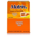 Motrin IB - Ibuprofen Tabletten, Zwei Tabletten pro Packung, 50 Packungen Gesamt, Eine Box