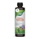 Nature's Way Organic Flax Oil Super Lignan, Omega-3, 6, 9 Fettsäuren(1), Kalt-Pressed, Unrefined, Hexane Free, 16 Fl Oz (Packaging May Vary)