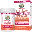 MARYRUTH'S 3-in-1 Daily Health Probiotics for Women | Hormon Support & Gut Health Supplement for Women | Women’s Probiotic | 50 Billion CFU | Vegan | 30 ct