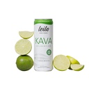 LEILO | Kava Powered Lime Margarita Mocktail Drink | 12-Pack - Sugar-Free & Non-ALC Functional Relaxation Support | 12 fl oz Cans (Pack von 12)