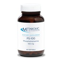 Metabolic Maintenance PS-100 Phosphatidylserine, 100mg - Ergänzung zur Unterstützung Normaler Speicher + Kognition, Förderung von restful Sleep (60 Softgels)