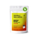 Sparkle Wellness Muscle Boost (Orange) [30-Serves] | Collagen Supplement Powder mit hydrolysiertem BODYBALANCE Collagen Peptides & Buffered Vitamin C | Verbessert die Körperzusammensetzung