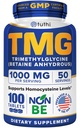 Tuthi TMG Supplement – 1000mg Trimethylglycin – Betaine Aminosäure für Herz-Kreislauf-Unterstützung und gesunde Homocystein-Level – 100 Vegan Tablets – Glutenfrei, Non-GMO – Made in USA