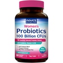 Innate Vitality Probiotics for Women, 100 Billion CFUs 18 Strains, Präbiotika und Probiotika, mit Cranberry, Vitamin C & B6 P5P, Vaginal & Digestive Health, Nicht gekühlt, 60 Caps