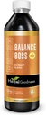 Herbal Goodness Happy Mood Support Supplement - St Johns Worth fördert Entspannung und Beruhigung, Rhodiola Rosea Balance Boss 12 Fl. oz