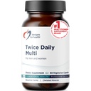 Designs für Gesundheit Methyliertes Multivitamin für Frauen und Männer - zweimal täglich Multimineral Supplement & Multivitamin Ohne Eisen + Methyliertes B12 und Folat, Vitamin C, K, D, E + Mehr (60 Kapseln)
