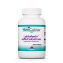 Nutricology Laktoferrin mit Colostrum Supplement - Lactoferrin, Bovine Colostrum, Immunoglobulin, Lysozyme, IgG, IGA, IgM, Gemüsekapseln - 90 Count