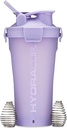 Hydra Cup DualShaker Pro 32 oz Shaker Bottle für Protein Shakes, Shaker Cup w/Handle & Ball Blender Whisks, Dual Mixing Shaker Bottle mit Storage, 2 in 1, für Reisen zu gehen, BPA Free (Purple)