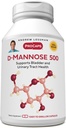ANDREW LESSMAN D-Mannose 500mg - 60 Kapseln - Unterstützt Blasen, Nieren und Harnwege Gesundheit. Reine, nicht-GMO D-Mannose. Keine Zusatzstoffe. Kleine einfache Swallow Kapseln