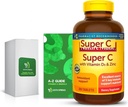 Super C mit Vitamin D3 & Zink 200 Tabletten mit Exklusiv A bis Z - Bessere Ligth&Spring Guide (2 Artikel)