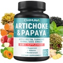 Artichoke Kapseln mit Artichoke, Papaya, Apple Pectin und mehr - 150 Kapseln - für 5 Monate Versorgung